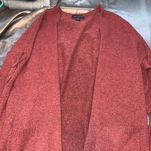Red/pink cardigan from American eagle